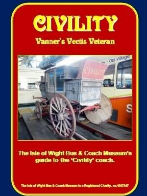 Civility-vanners vectis veteran Guide-Book isle of wight bus museum